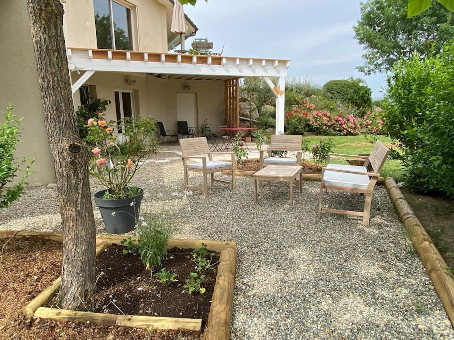 Logement Entier De Charme, Gite Equestre Gers Flamarens Exterior foto